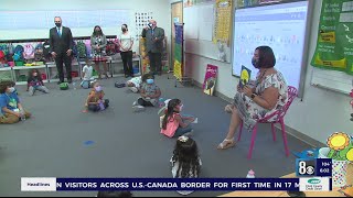 1st day of school smooth sailing for Rose Warren Elementary students