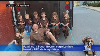 South Boston Neighborhood Surprises UPS Driver