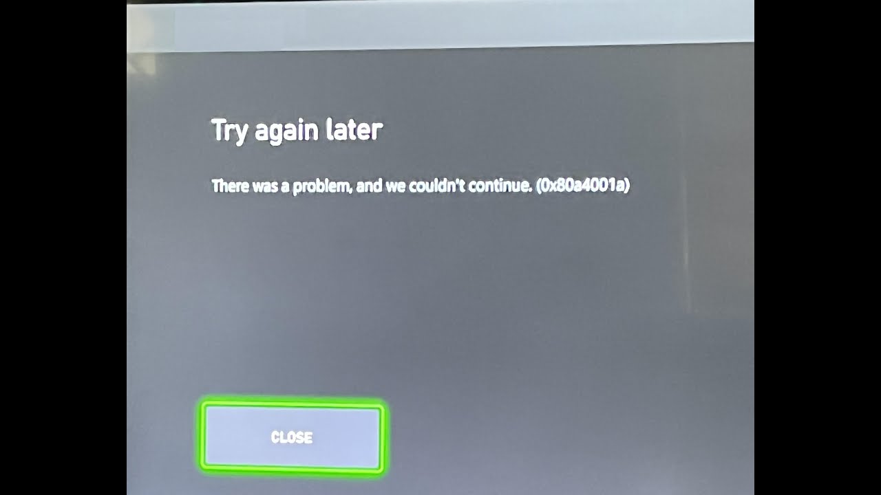 to 【即購入OKです(o^^o)】 Xbox error code 0x80860010 | Can't Sign Into Xbox Account