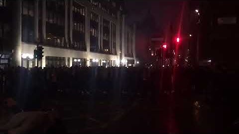 Bayern Munich Fans In Glasgow - Celtic vs Bayern Munich