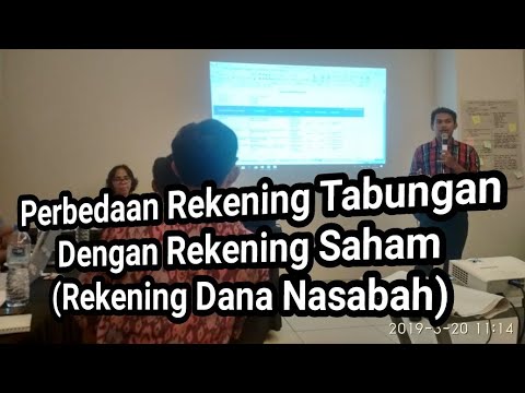 Rekening Tabungan VS Rekening Dana Nasabah (RDN) Investasi Saham