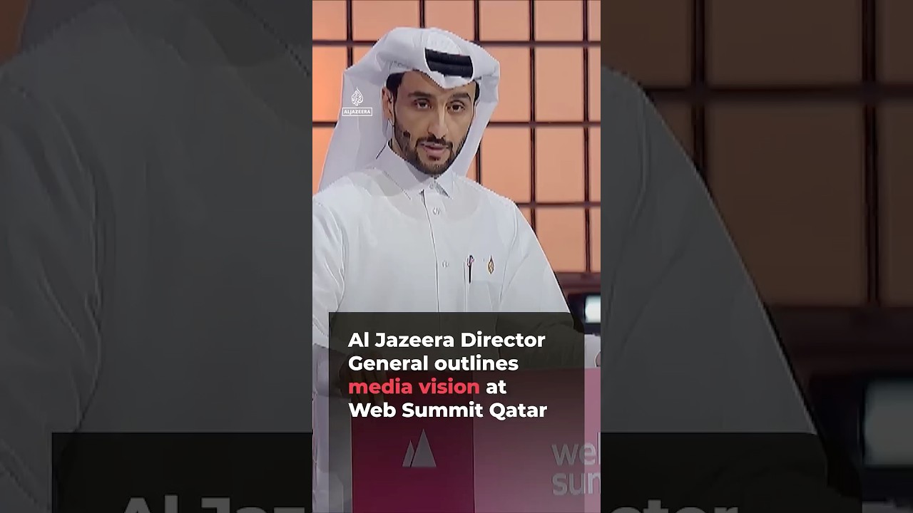 مدير عام قناة الجزيرة يعرض رؤيته الإعلامية في قمة الويب في قطر