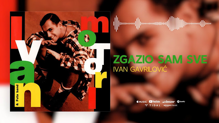 Ivan Gavrilović - Zgazio sam sve (Official Audio)