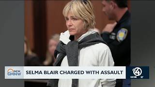 Selma Blair charged with assault for incident at JFK airport