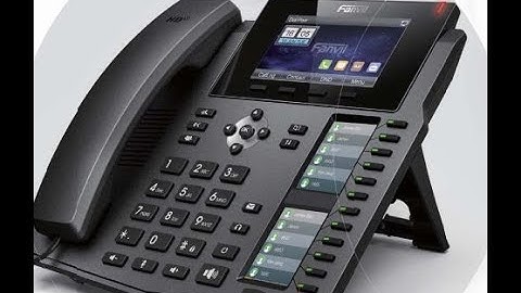 Fanvil X6 VoIP Phone Quick User Guide and Summary