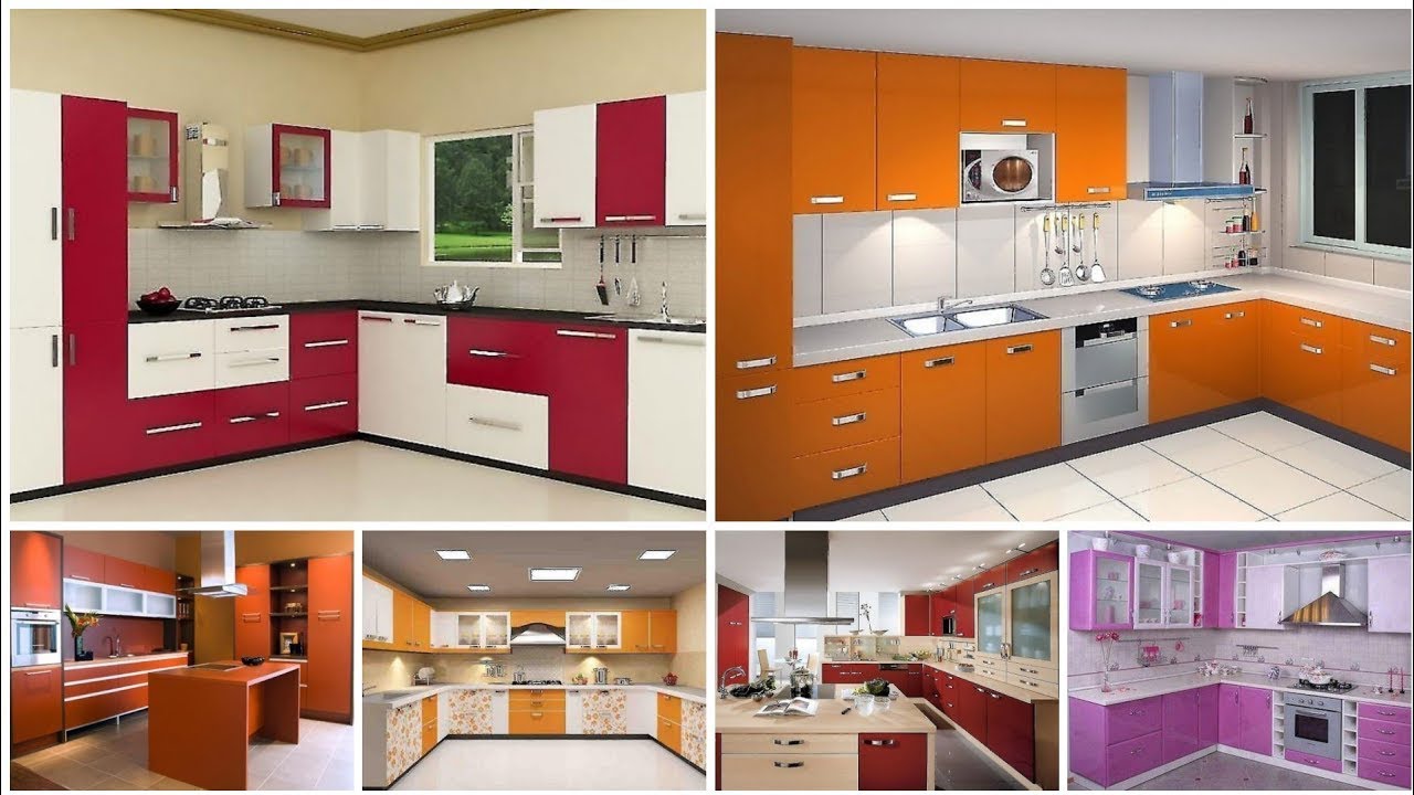 Kitchen Design In Pakistan : You can use tiles or paint on the walls.