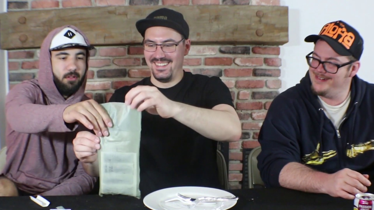 MRE Ready to Eat Challenge Food Review Taste Test - YouTube