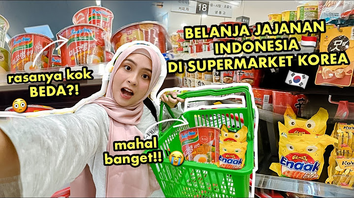 BELI JAJANAN INDONESIA DI SUPERMARKET KOREA?! 😳 KOK RASANYA BEDA?! 😱 MAHAL BANGET!! 😭💸
