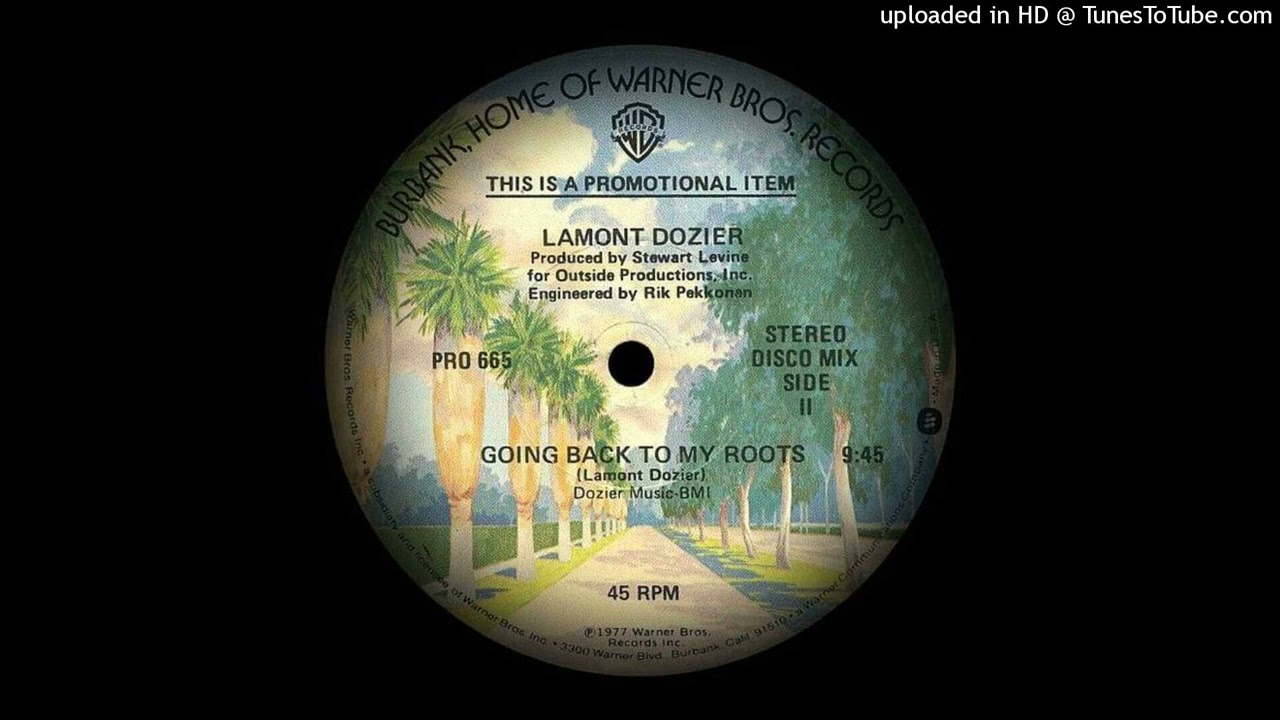 Lamont Dozier - Going Back To My Roots (1977) - YouTube