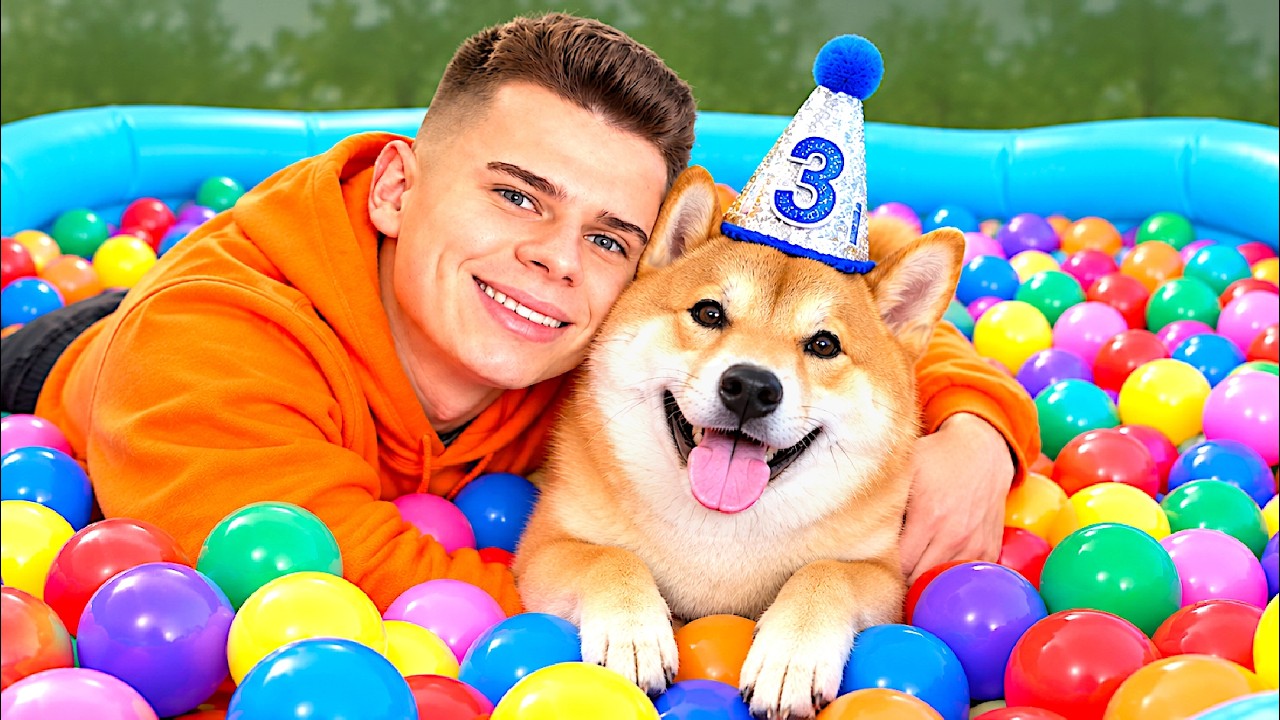 ZROBIŁEM NAJLEPSZE URODZINY DLA MOJEGO PIESKA... 🎉