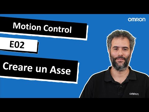 Motion Control - E02 - Creare un asse