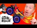 Monster Truck Toys for Kids from Steve and Maggie | Magic Birthday Present   MORE | Wow English TV