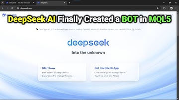 😱DeepSeek | DeepThink(R1) BUILDS a BOT/EA in MQL5/MT5 Forex in 1 Click. [PART 681] #forexalgotrader