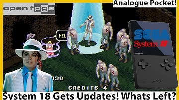 Analogue Pocket Sega System 18 Updates! New Games and What