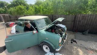 We bought a non running 1983 classic mini Mayfair.
