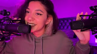 Crisp Wet Mouth Sounds (ear to ear nonstop tingles) ~ ASMR