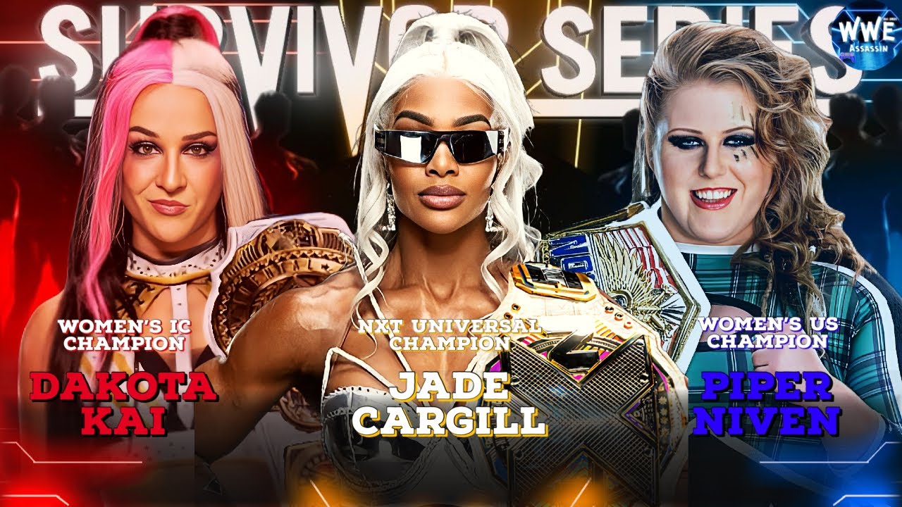 WWE 2K24 SURVIVOR SERIES WARGAMES KAI VS. CARGILL VS. NIVEN IN A