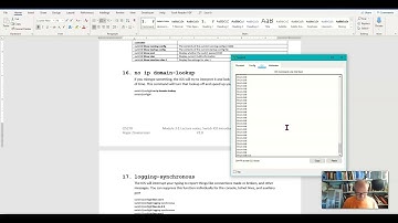Cisco IOS no ip domain-lookup
