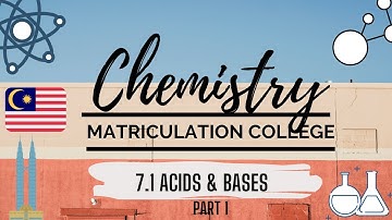 7 .1 PART 1 - Acids & Bases Theories