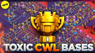 TH18 PRO CWL & *WAR BASE LINKS* 🔥 | BEST ANTI 3 STAR LEGEND BASE screenshot 1