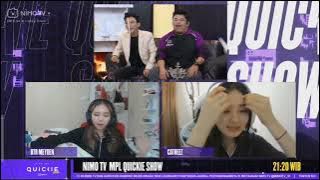 NIMO TV QUICKIE SHOW - MAYDEN VS CATHEEZ BY1 KALAH VC PRO PLAYER ‼️