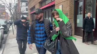 January 22nd, 2024 - Dakota Johnson departs her hotel en route for Jimmy Fallon in New York