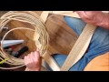 How to Weave a Rush Frame with Variations on Wrapping Corners How to Weave a Rush Frame with Variations on Wrapping Corners