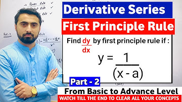 First Principle Method Of Derivative | Differentiation Rules | Definition Method | Ab initio Method