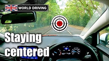 Staying Centered in Your Lane When Driving - Simple Tips