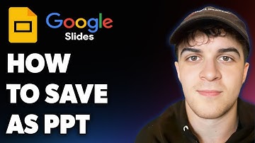 How to Save Google Slides as Powerpoint - Convert - Turn Slides into Powerpoint (Full 2025 Guide)