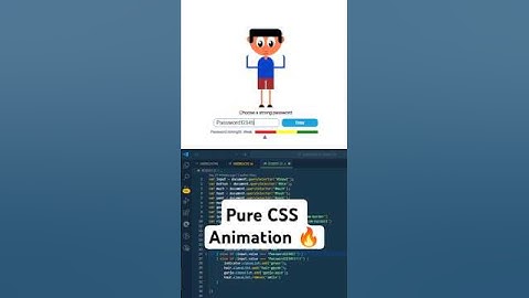 Bulk Robert Up (Password Strength) CSS Animation