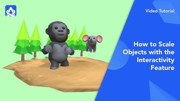 How to Scale Objects with the Interactivity Feature