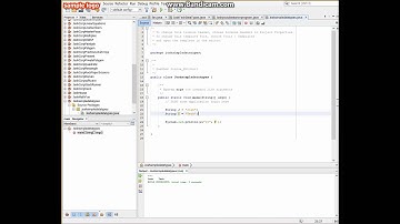 Intro to NetBeans IDE 8.0: Simple data types: Strings, Integers and Doubles