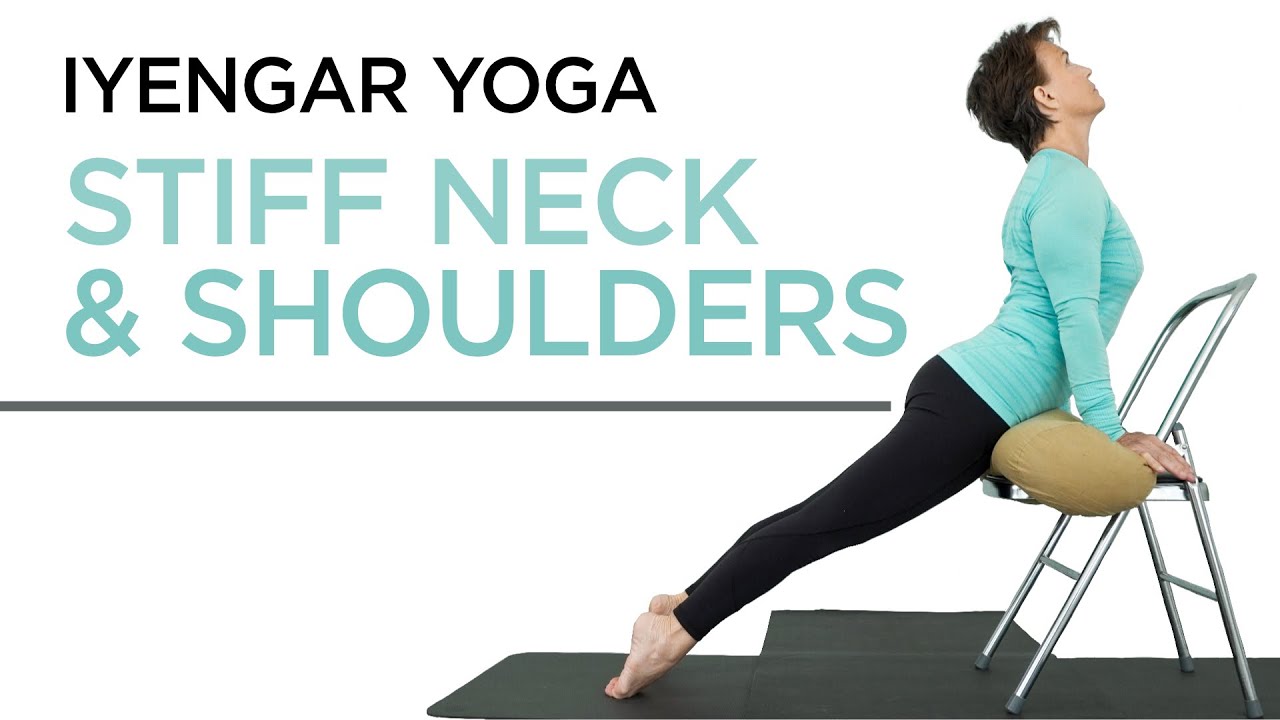 Iyengar Yoga for Stiff Neck and Shoulders | Desa Yogi Iyengar Yoga