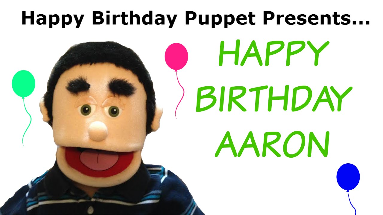 Happy Birthday Aaron - Funny Birthday Song - YouTube