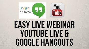 Host A Simple Free Webinar With Youtube Live And Google Hangouts