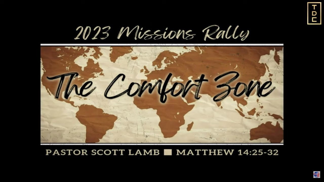 The Comfort Zone : Pastor Scott Lamb