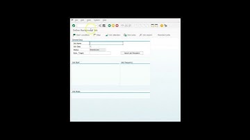 Part 1|| How to schedule a job in SAP || SM36 T-code