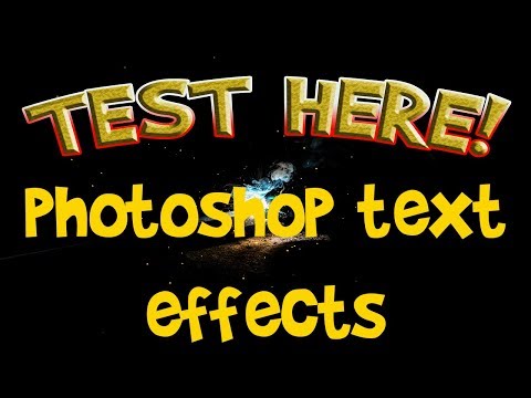 How to create Cartoon text Effect in Adobe Photoshop