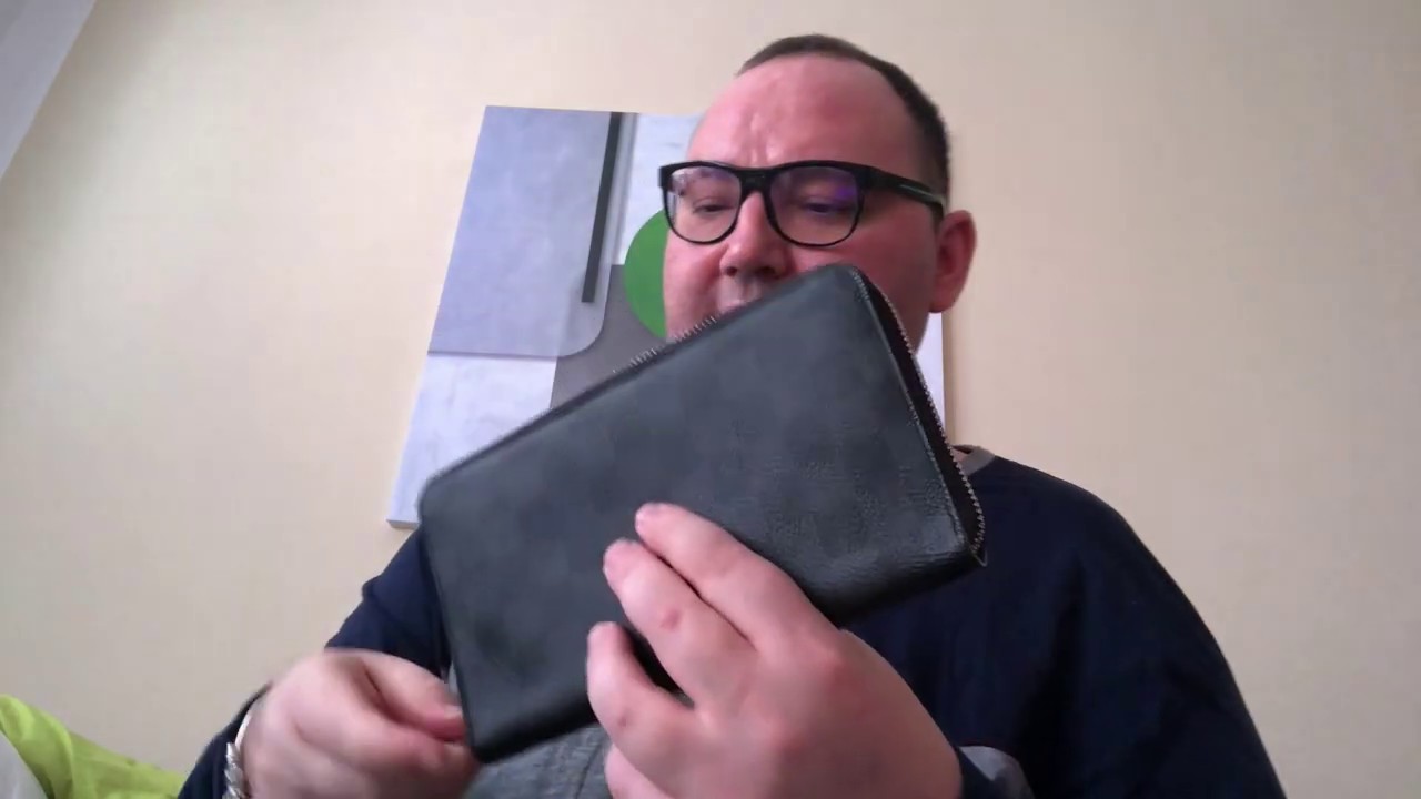 Louis Vuitton Zippy Organizer unboxing and quick view - YouTube