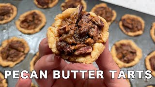 MINI PECAN BUTTER TARTS Recipe | Holiday Sweet Treats | Lerrie's Kitchen