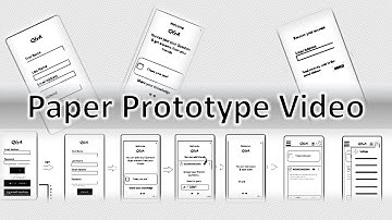 Paper Prototype | Mobile Application