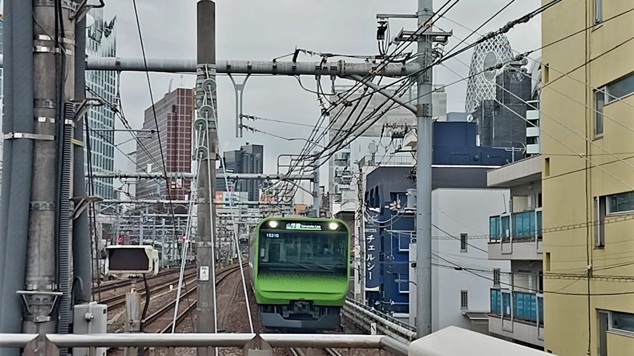 [야마노테선] 외선순환행 #1531G E235계 0번대 48편성 전차 신오쿠보역 접근/도착