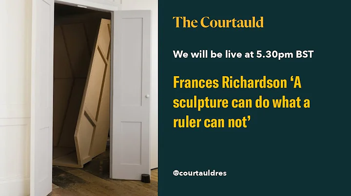 Frances Richardson A sculpture can do what a ruler...
