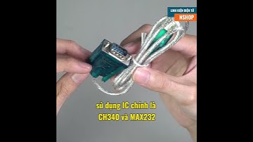 Cáp Chuyển Giao Tiếp USB RS232 (GO67)#Shorts