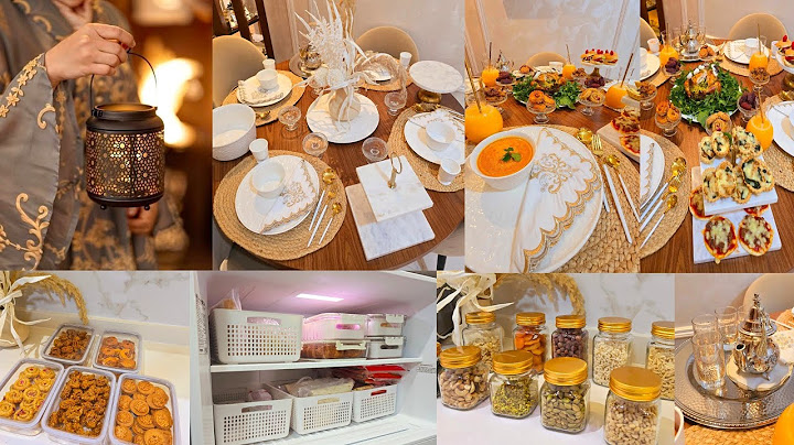أول رمضان مع زوجي بعد سنوات من الفراق ❤️✨ أجواء دافئة، فطور راقي، وتنظيم مختلف🌼