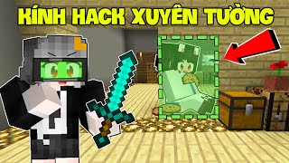 SAMMY THỬ THÁCH 24H TRỐN TÌM DÙNG KÍNH HACK NHÌN XUYÊN TƯỜNG TRONG LÀNG HERO TEAM MINECRAFT