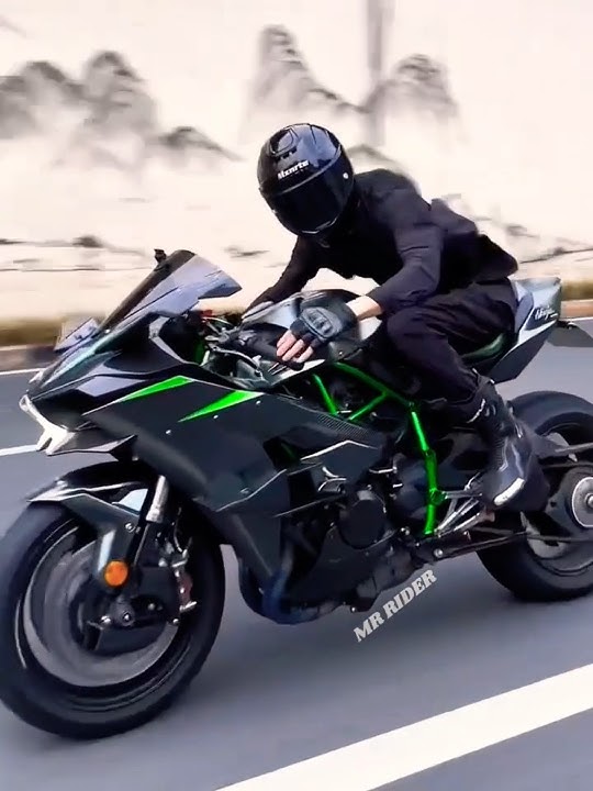 Kawasaki Ninja H2R road legal superfast bike rider #shorts #superbike #ninjah2rzx10r #viralshorts ||
