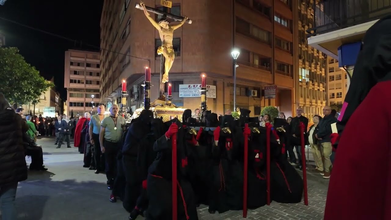 Holy Week procession in Alicante, Spain