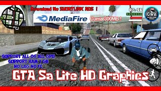 GTA Sa Lite Android Mod HD Graphics + Cara Pemasangannya